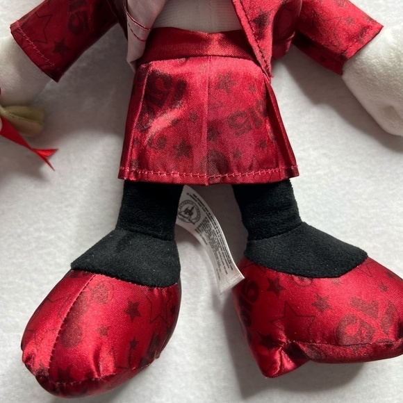 Disney Parks Minnie 2015 Graduation Plush‎ Doll Red Gown with a Diploma - Picture 7 of 8